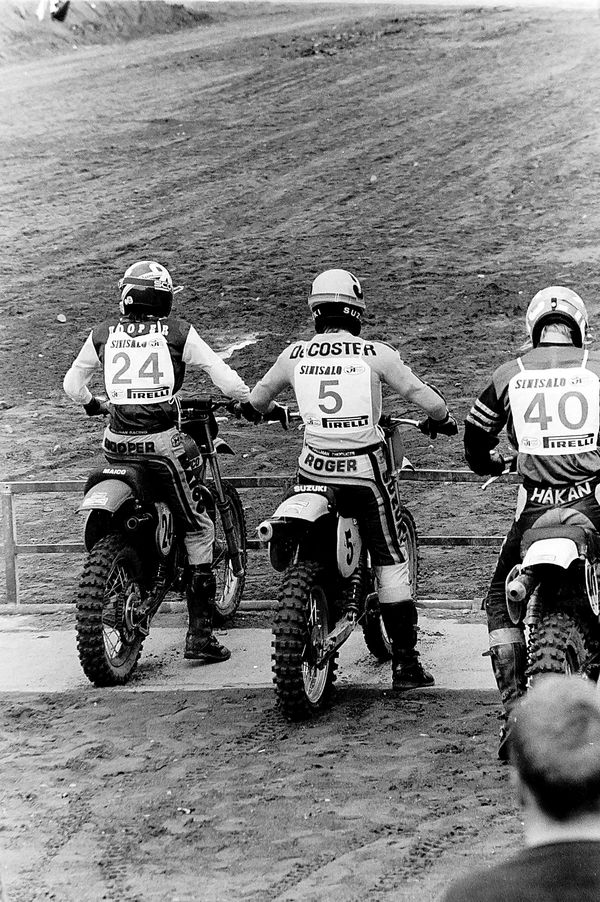 Ruskeasanta 1979 joukkue MM-500.